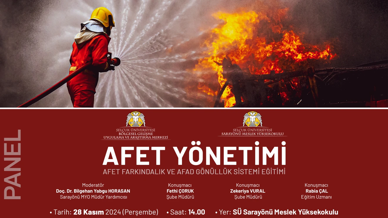 DISASTER MANAGEMENT AND AFAD VOLUNTEERING SYSTEM